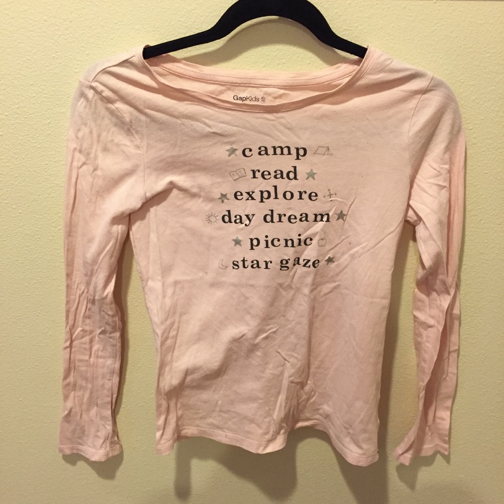 Pink Long Sleeve Tee
